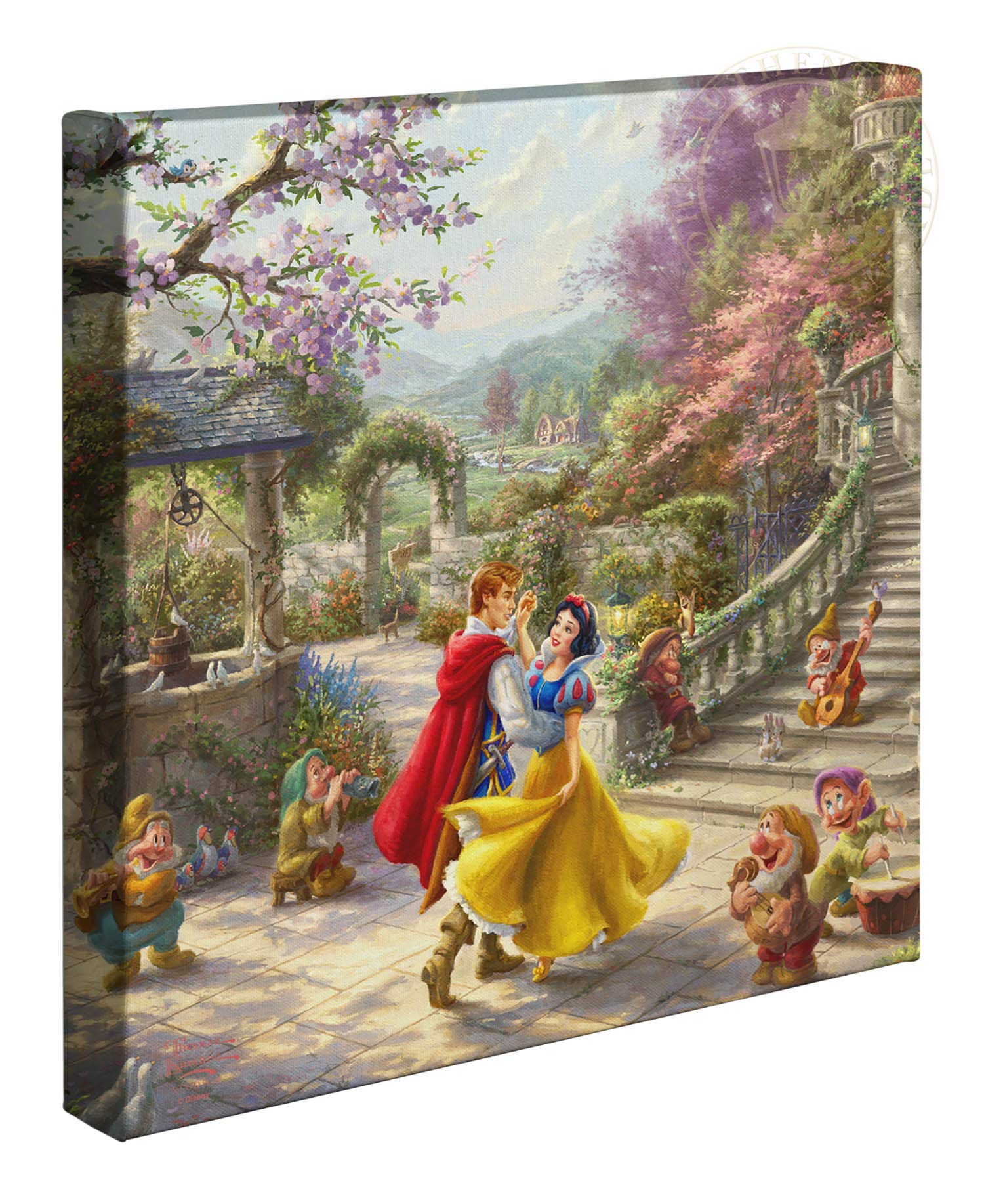 Amazon.com: Thomas Kinkade Snow White Dancing in The Sunlight 14